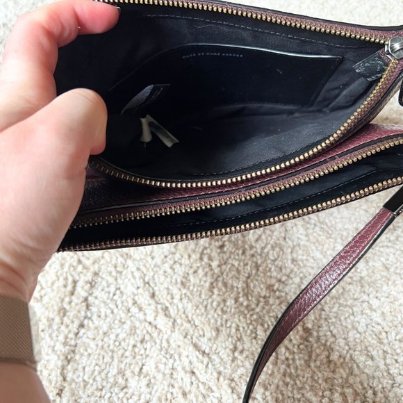 Burgundy Marc by Marc Jacobs Midsized Crossbody - Picture 8 of 16